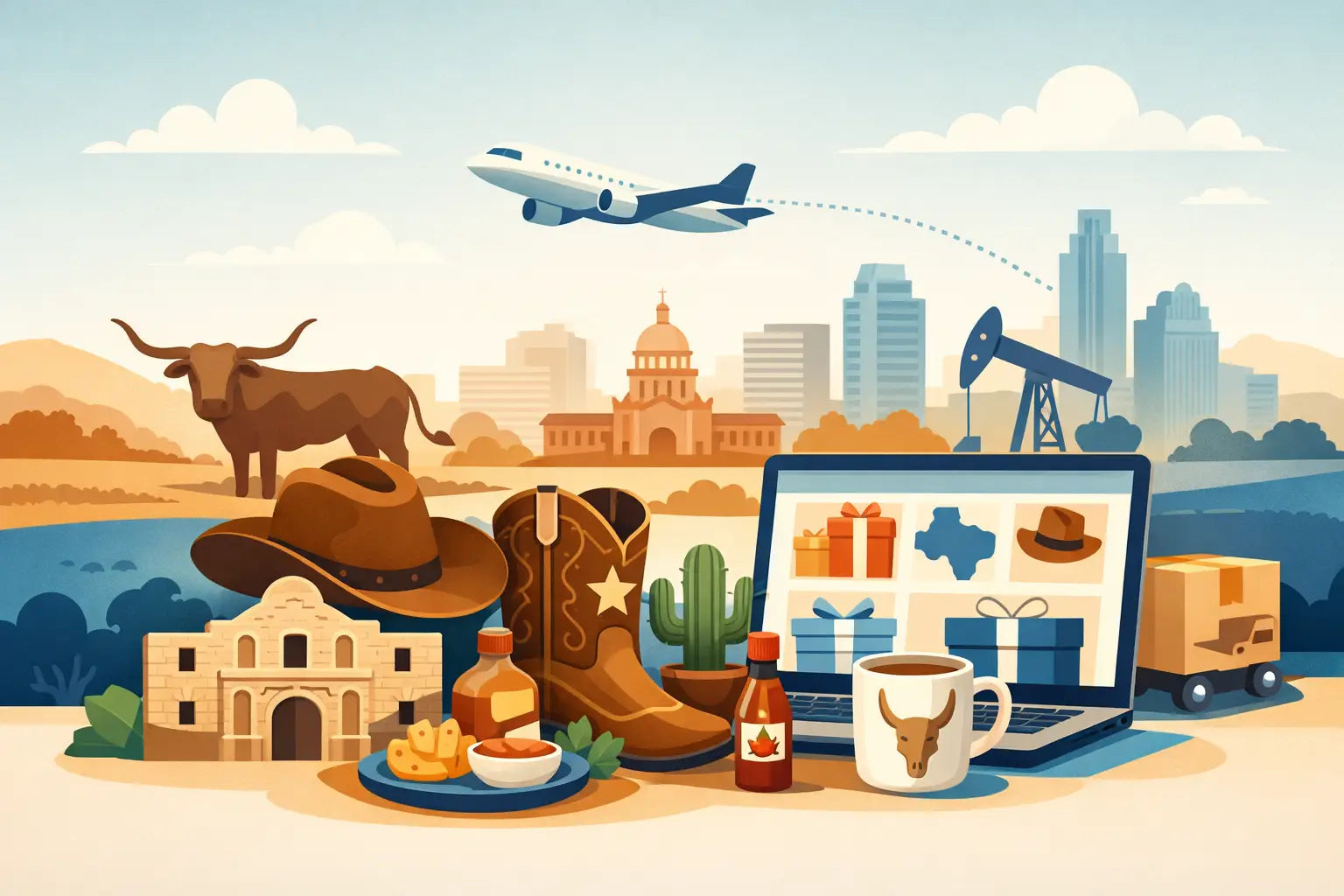 Best Texas Souvenir Gifts Online to Send
