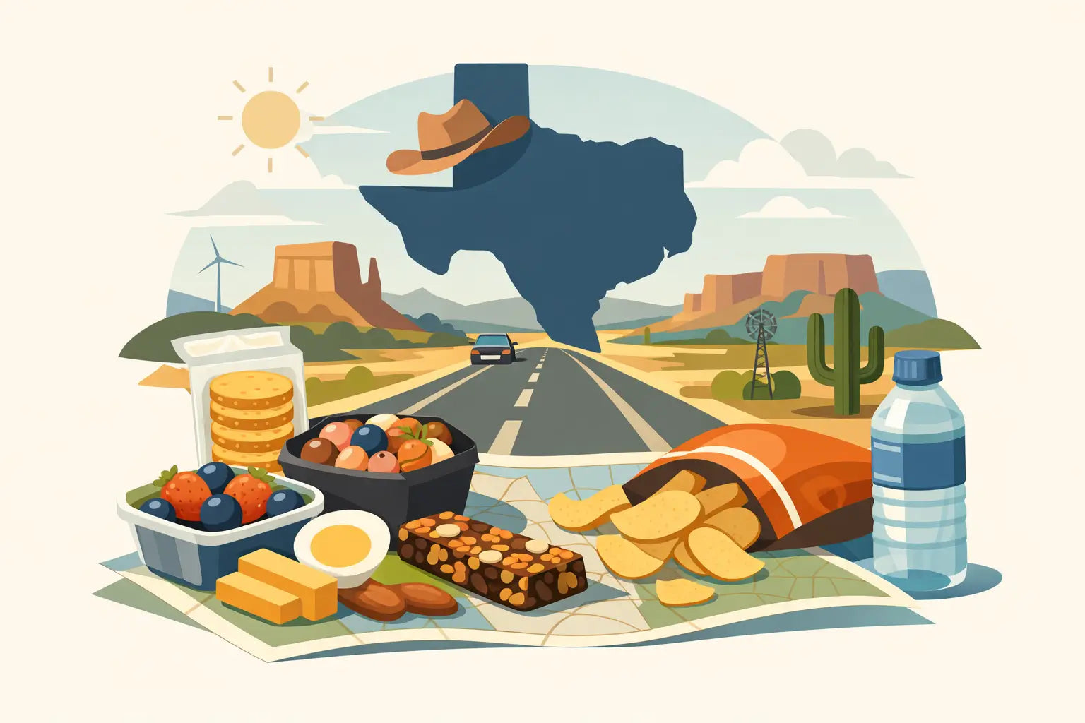 12 Texas Road Trip Snacks Worth Packing