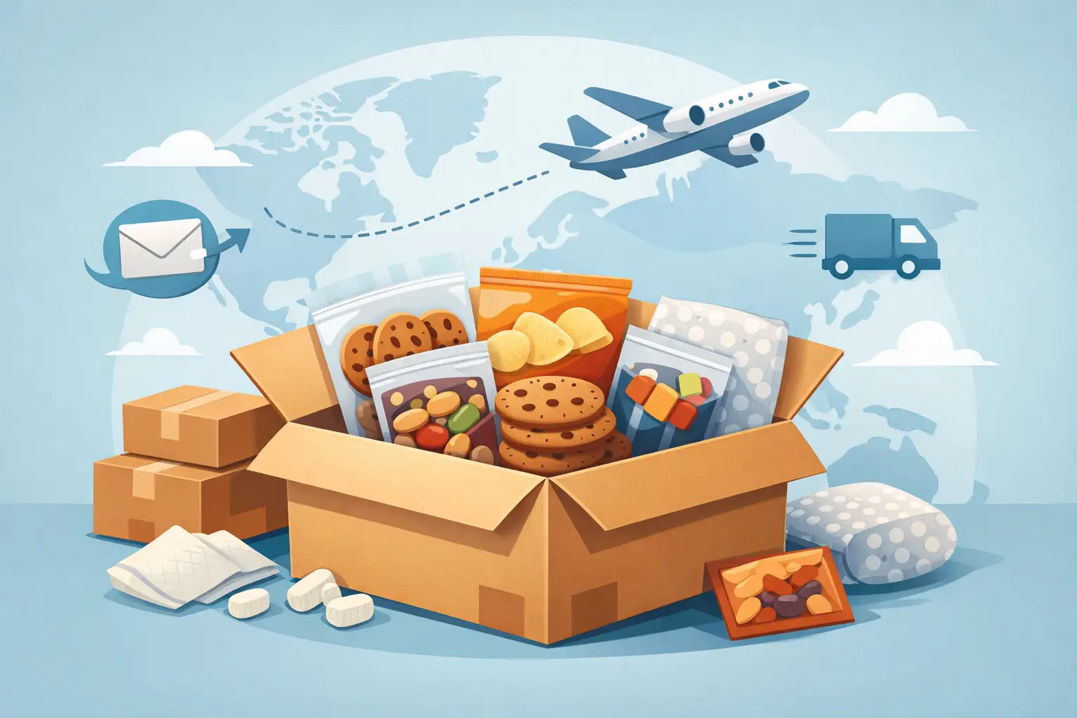 What Snacks Travel Well by Mail?