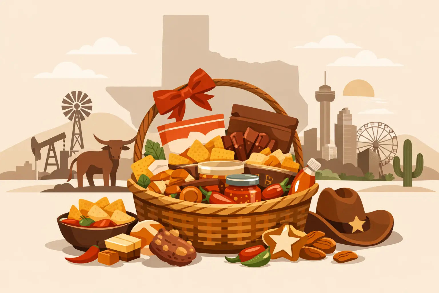 Texas Snack Gift Basket Ideas That Hit Big