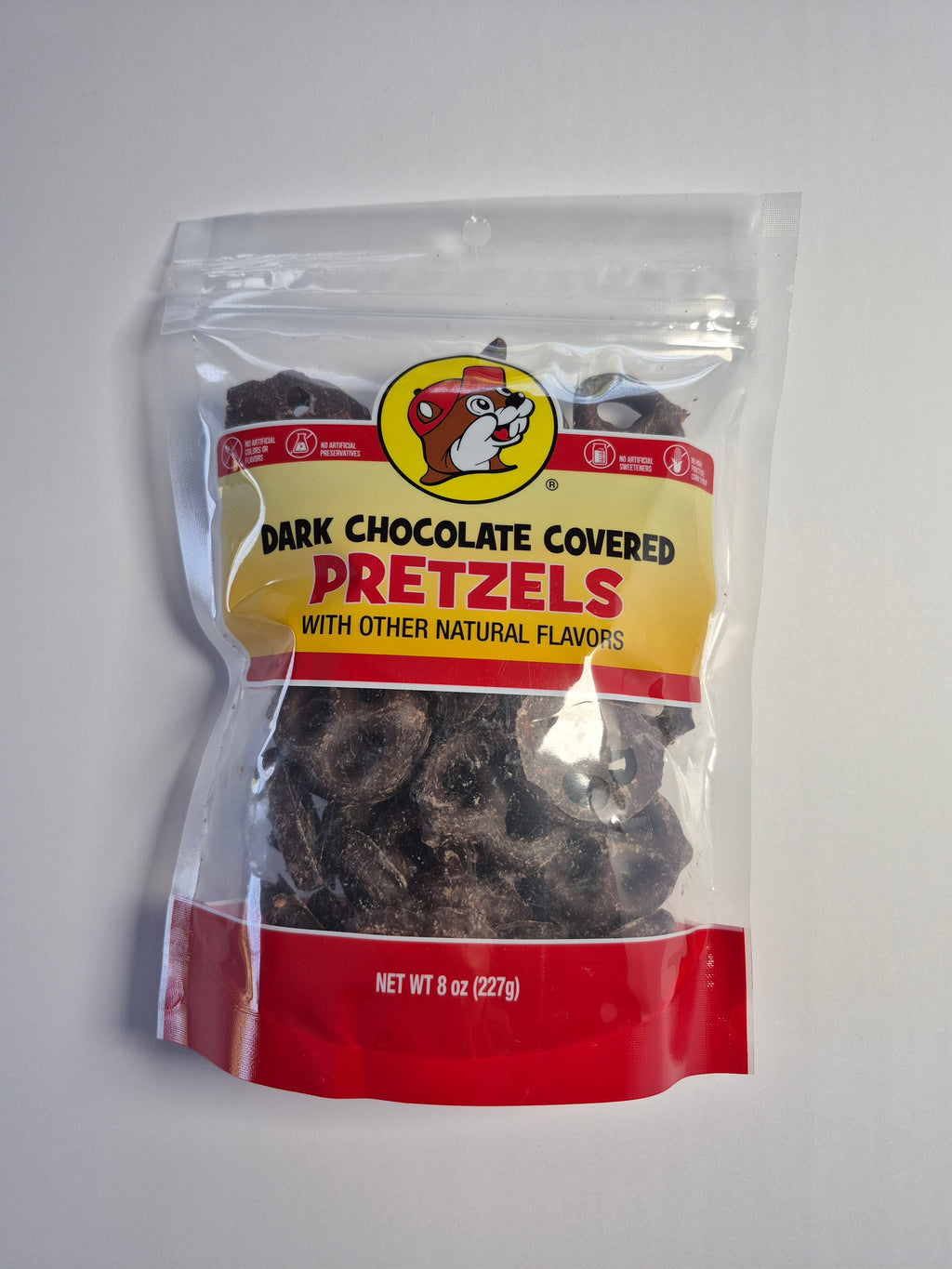 Buc-ee’s Dark Chocolate Covered Pretzels (8 oz)