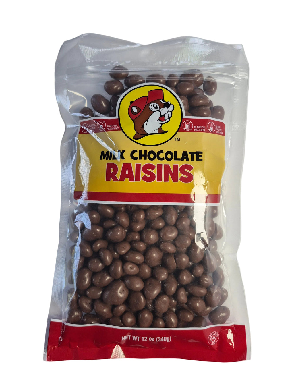 Buc-ee’s Milk Chocolate Raisins (12 oz)