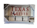 Texas Forever Key Hook Rack