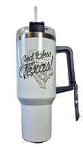 God Bless Texas Tumbler 40oz