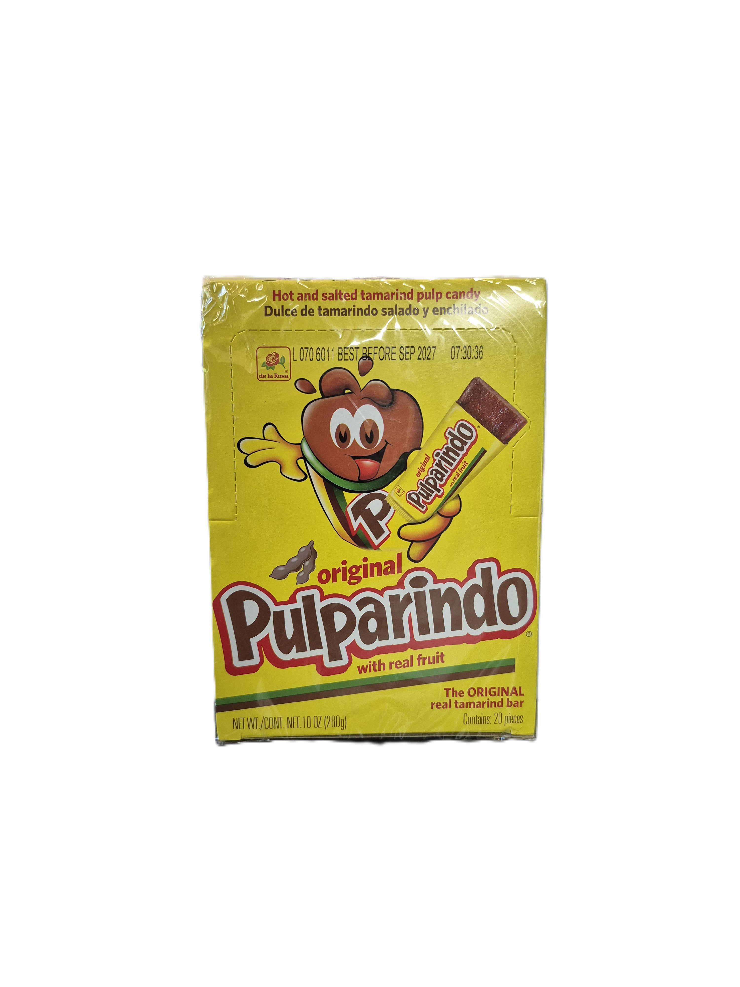Pulparindo Original Tamarind Candy Box 20ct